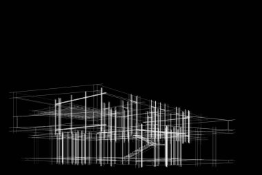 Modern bina çizimi, mimari çizim