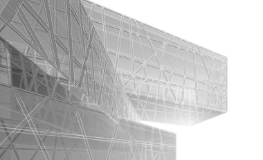 Modern bina çizimi, mimari çizim