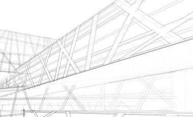 Modern bina çizimi, mimari çizim