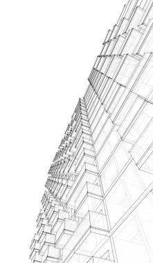 Modern bina çizimi, mimari çizim