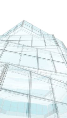 Modern bina çizimi, mimari çizim