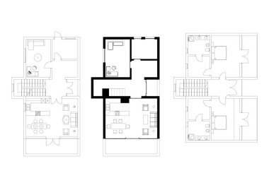 Modern bina çizimi, mimari çizim