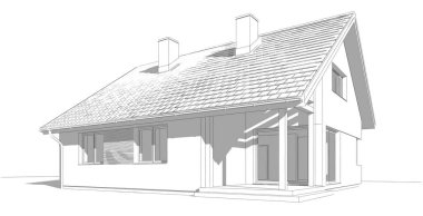 Modern bina çizimi, mimari çizim