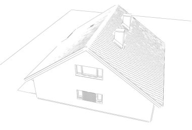 Modern bina çizimi, mimari çizim