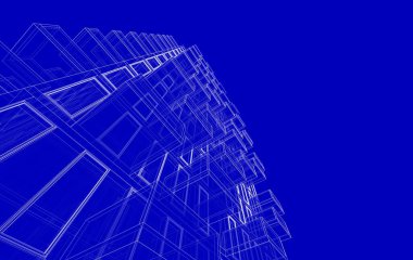 Modern bina çizimi, mimari çizim