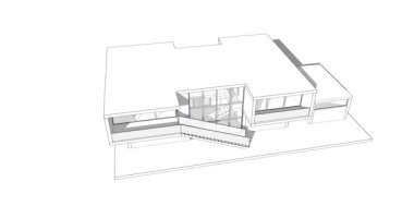 Modern bina çizimi, mimari çizim