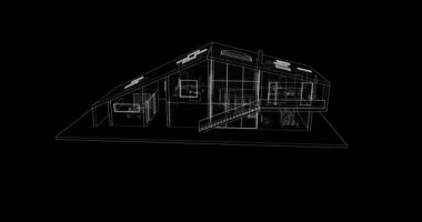 Modern bina çizimi, mimari çizim