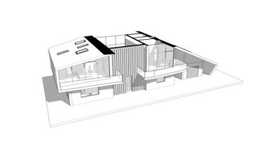 Modern bina çizimi, mimari çizim