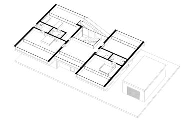 Modern bina çizimi, mimari çizim