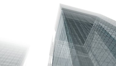 Mimari Bina 3D illüstrasyon, 3D görüntüleme