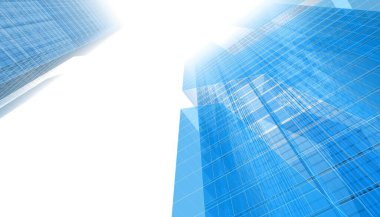 Mimari Bina 3D illüstrasyon, 3D görüntüleme