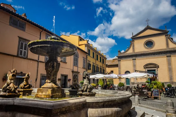 July 2023 Tuscania Viterbo Lazio Glimpse Ancient Medieval Village Tuscania — Stock Photo, Image