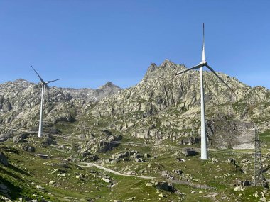 Gotthard Geçidi (Gotthard Geçidi), Airolo - Ticino Kantonu (Tessin), İsviçre (Schweiz)