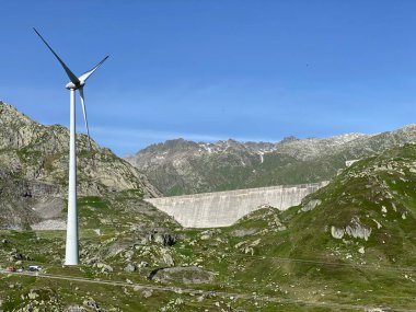 Gotthard Geçidi (Gotthard Geçidi), Airolo - Ticino Kantonu (Tessin), İsviçre (Schweiz)