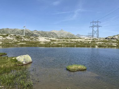 St. Gotthard Geçidi (Gotthard Geçidi), Airolo - Ticino Kantonu (Tessin), İsviçre (Schweiz)