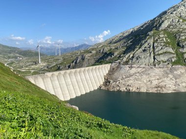 Saint Gotthard Geçidi (Gotthard Geçidi), Airolo - Ticino Kantonu (Tessin), İsviçre (Schweiz)