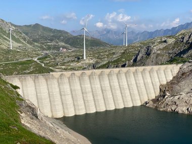 Saint Gotthard Geçidi (Gotthard Geçidi), Airolo - Ticino Kantonu (Tessin), İsviçre (Schweiz)