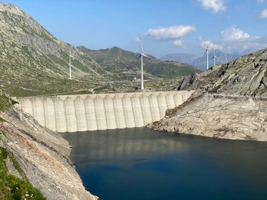 Saint Gotthard Geçidi (Gotthard Geçidi), Airolo - Ticino Kantonu (Tessin), İsviçre (Schweiz)