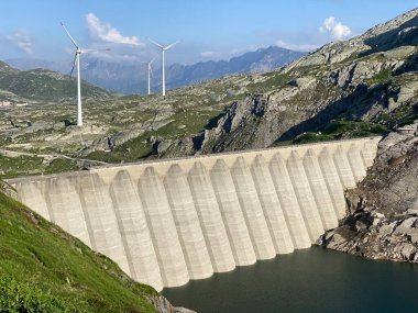 Saint Gotthard Geçidi (Gotthard Geçidi), Airolo - Ticino Kantonu (Tessin), İsviçre (Schweiz)