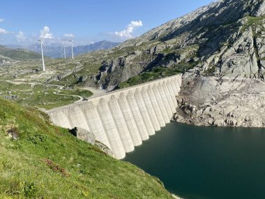 Saint Gotthard Geçidi (Gotthard Geçidi), Airolo - Ticino Kantonu (Tessin), İsviçre (Schweiz)