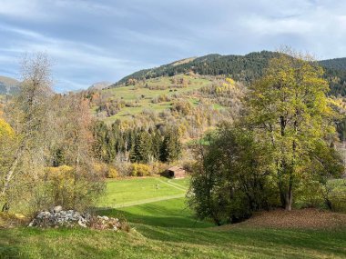 İsviçre Alpleri, Ilanz - İsviçre Grison Kantonu (Kanton Graubunden, Schweiz)