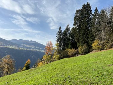 İsviçre Alpleri, Ilanz - İsviçre Grison Kantonu (Kanton Graubunden, Schweiz)