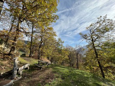 İsviçre Alpleri, Ilanz - İsviçre Grisons Kantonu (Kanton Graubnden, Schweiz)