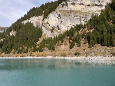 Panixersee (Lag da Pigniu), Glarus Alpleri dağ kitlesi, Pigniu-Panix - İsviçre 'nin Grisons Kantonu (Kanton Graubuenden, Schweiz))