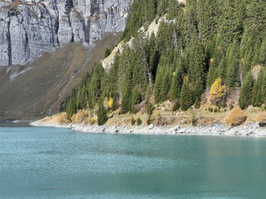 Panixersee (Lag da Pigniu), Glarus Alpleri dağ kitlesi, Pigniu-Panix - İsviçre 'nin Grisons Kantonu (Kanton Graubuenden, Schweiz))