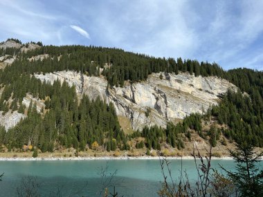 Panixersee (Lag da Pigniu), Glarus Alpleri dağ kitlesi, Pigniu-Panix - İsviçre 'nin Grisons Kantonu (Kanton Graubuenden, Schweiz))