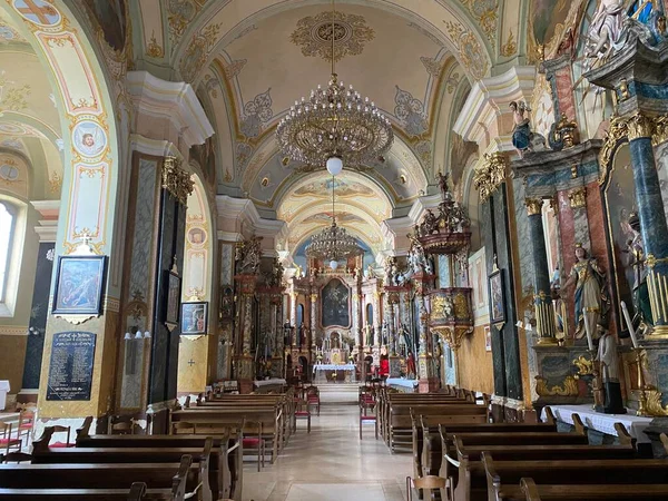Antun Padovanski Kilisesi Nasice Slavonya Hırvatistan Crkva Antun Padovanski Ili — Stok fotoğraf