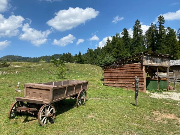 Village Cowboy Roswell Dans Kotar Gorski Ville Occidentale Cowboy Roswell — Photo