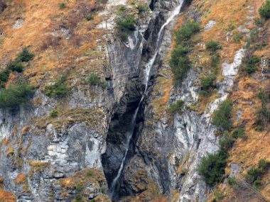 Calfeisental Vadisi ve UNESCO Dünya Mirası Tektonik Arena Sardona (UNESCO-Welterbe Tektonikarena Sardona), Vaettis - İsviçre (Schweiz)
