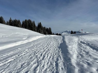 İsviçre 'nin Arosa Kantonu - İsviçre' nin Grisonlar Kantonu (Schweiz)