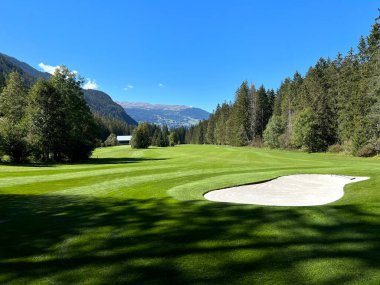 Alvaneu Bad Golf Kulübü veya Golfplatz Alvaneu Albula ya da Alvra Nehri 'nin güzel Alp Vadisi' nde kötü.)