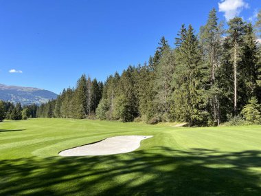 Alvaneu Bad Golf Kulübü veya Golfplatz Alvaneu Albula ya da Alvra Nehri 'nin güzel Alp Vadisi' nde kötü.)