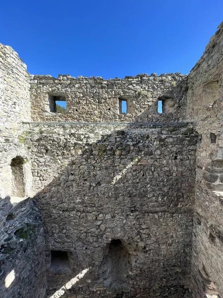 Ruinas Belfort Castillo Belfort Burg Belfort Oder Burgruine Belfort Sobre — Foto de Stock