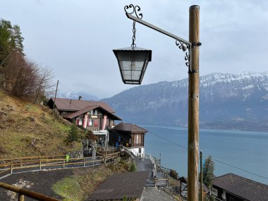 St. Beatus mağara müzesi - Thun Gölü (St. Beatus-Hohlen - das Naturwunder am Thunersee oder St. Beatus-Hoehlen Müzesi), Interlaken - İsviçre 'nin Bern Kantonu (Schweiz)