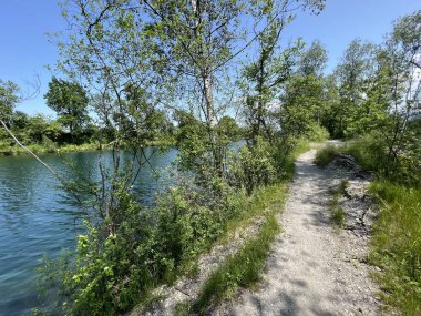 Sport- und Freizeitwege im Naturpark Alter Rhein oder Naturpark am Alten Rhein, Lustenau - Oesterreich (Oesterreich))