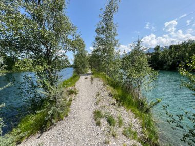 Sport- und Freizeitwege im Naturpark Alter Rhein oder Naturpark am Alten Rhein, Lustenau - Oesterreich (Oesterreich))