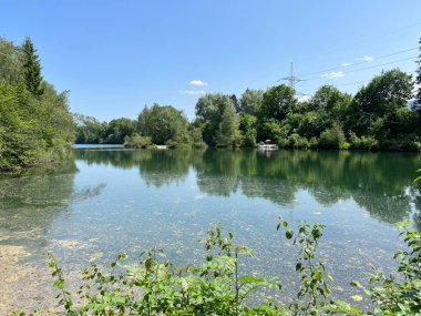 Eski Ren Doğa Parkı, Lustenau (Avusturya) - Vorfruehlings Stimmung im Naturpark Alter Rhein oder Naturpark am Alten Rhein, Lustenau - Oesterreich)