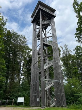Altberg gözlem kulesi veya Gözetleme Noktası Altberg, Daellikon (Dallikon) - İsviçre (Aussichtsturm Altberg veya Aussichtsplattform Altberg - Schweiz)