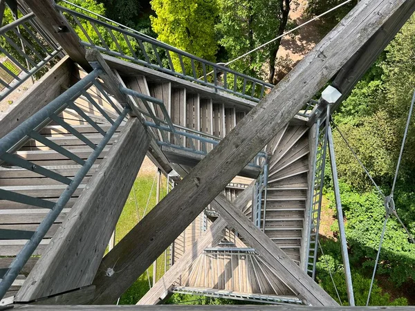 Altberg Observtower Lookout Point Altberg Daellikon Dallikon Switzerland Aussichtsturm Altberg — 스톡 사진