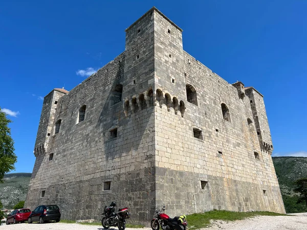 Fort Nehaj Kasteel Nehaj Kasteel Senj Kroatië Tvrdjava Nehaj Kula — Stockfoto