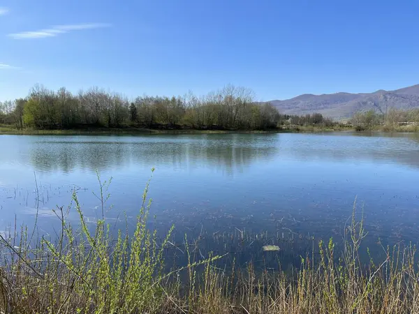 Lake Rok Lake Kozjan Lake Sveti Rok Reservoir Lake Opsenica — Φωτογραφία Αρχείου