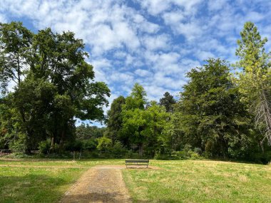 Nordheim Mezarlığı Parkı veya Parkı - Park des Nordheimer Friedhofs oder Friedhofspark Nordheim - Zürih veya Zuerich, İsviçre / Schweiz