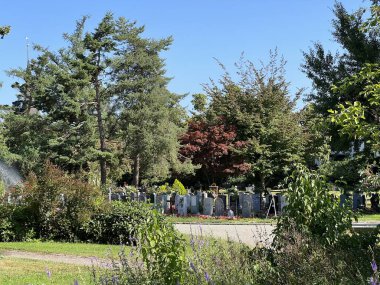 Affoltern Mezarlığı (Affoltern Mezarlığı) veya Cimetiere Affoltern Oder Friedhof Affoltern - Zürih veya Zuerich, İsviçre (Schweiz)