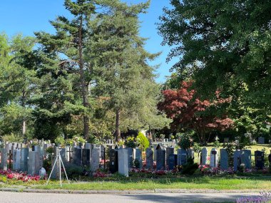 Affoltern Mezarlığı (Affoltern Mezarlığı) veya Cimetiere Affoltern Oder Friedhof Affoltern - Zürih veya Zuerich, İsviçre (Schweiz)