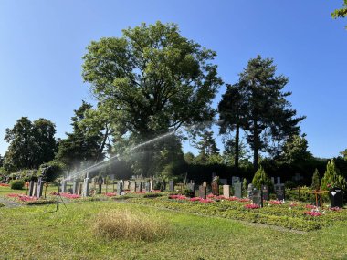Affoltern Mezarlığı (Affoltern Mezarlığı) veya Cimetiere Affoltern Oder Friedhof Affoltern - Zürih veya Zuerich, İsviçre (Schweiz)