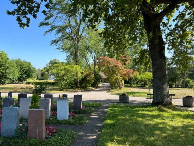 Affoltern Mezarlığı (Affoltern Mezarlığı) veya Cimetiere Affoltern Oder Friedhof Affoltern - Zürih veya Zuerich, İsviçre (Schweiz)